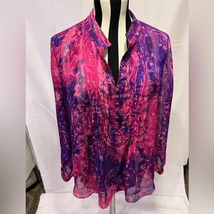Coldwater Creek floral tunic